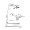 Columpio Eléctrico para Bebé Raffi con Rotación 90°, 5 Velocidades, Mosquitera y Música-Beige - imagen 10