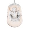 Columpio Eléctrico para Bebé Raffi con Rotación 90°, 5 Velocidades, Mosquitera y Música-Beige - imagen 14