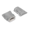 Manoplas grises Minky para silla de Paseo , Sensillo