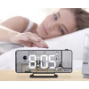 Reloj despertador Led con Proyector y espejo - Multifuncional y Compacto - imagen 3