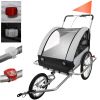 Remolque para Bicicleta para Niños acolchado Led 3 en 1