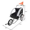 Remolque para Bicicleta para Niños acolchado Led 3 en 1