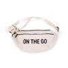 Riñonera Bag on the Go Blanco Crudo , Childhome