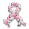 Protector Trenzado para Cuna FLores Rosas , 210 cm - imagen 5