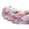 Protector Trenzado para Cuna FLores Rosas , 210 cm - imagen 6