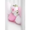 Protector Trenzado para Cuna FLores Rosas , 210 cm - imagen 7
