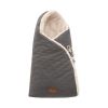Saco Capazo Cruzado Soft Winter Gris: Confort y Calidez - imagen 7