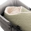 Saco Capazo Cruzado Soft Winter Kaki: Elegancia y Calidez para Tu Bebé - imagen 13