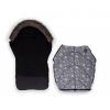 Saco Cubrepies Universal para silla de paseo , Shiny Snow Forest Kikkaboo