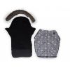 Saco Cubrepies Universal para silla de paseo , Shiny Snow Forest Kikkaboo