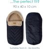 Saco universal para silla de paseo - Puro borreguito - imagen 16