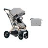 Carrito de bebé 2en1 asiento transf. Scarlett Gris Claro