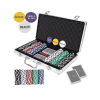 Set de Poker Malatec con 300 Fichas y Accesorios