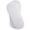 set de 2 Sabanas bajeras blancas para capazos