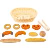 Set cesta de pan , juguete de madera, 12 piezas - imagen 13