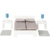 Set completo de muebles para la casa de muñecas