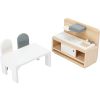 Set completo de muebles para la casa de muñecas