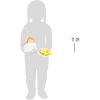 dimensiones Set de Desayuno Cocina Infantil - Juguete de Madera