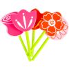 Set de flores con regadera , juguete de madera