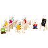 Set de juego Escuela de conejos