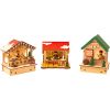 Set de lámparas, mercado de Navidad 