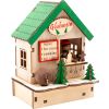 Set de lámparas, mercado de Navidad 