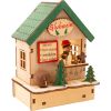 Set de lámparas, mercado de Navidad 
