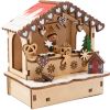 Set de lámparas, mercado de Navidad 