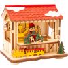 Set de lámparas, mercado de Navidad 