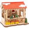Set de lámparas, mercado de Navidad 