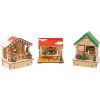 Set de lámparas, mercado de Navidad 