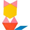 Set de mosaicos Tangram XL