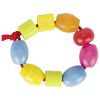 Set de perlas de madera para hacer pulseras y collares  - imagen 3