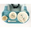 Set de Vajilla de Bamboo panda azul Kikkaboo