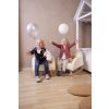 Silla Mecedora para Niños , Osito , color blanco y natural