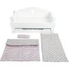 Sofa Cama para muñecas Blanco - Legler