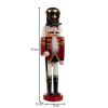 Soldado Cascanueces de madera - 30 cm