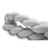 Protector de cuna Trenzado de 210 cm, varios colores-Gris - imagen 4