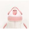 Taza de aprendizaje rosa con Pajita , 300 ml, Kikkaboo