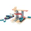 Terminal de contenedores con accesorios