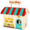 Tienda en una maleta - Juguete de madera