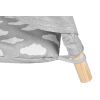 Tipi Tienda Infantil Grande De Juego para Jardin O Interior De Madera Y Lona, color Gris - imagen 19