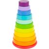 Juego de Torre de apilar y encajar Arcoíris - imagen 43