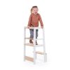 Torre de aprendizaje Montessori en color Blanco/Natural , Childhome