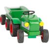Tractor de madera Verde - Woodfriends