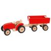 Tractor rojo con remolque , Goki - imagen 7