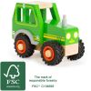 Pequeño tractor de madera - Juguete infantil - imagen 4