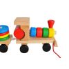 Tren de madera con bloques - imagen 19