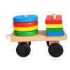 Tren de madera con bloques - imagen 43