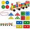 Tren de madera con bloques - imagen 7